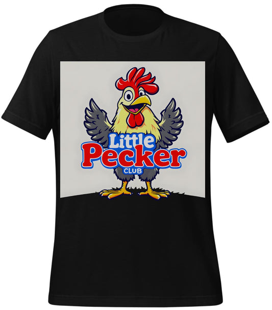 black - cartoon rooster t-shirt - sports fans - women - t-shirt