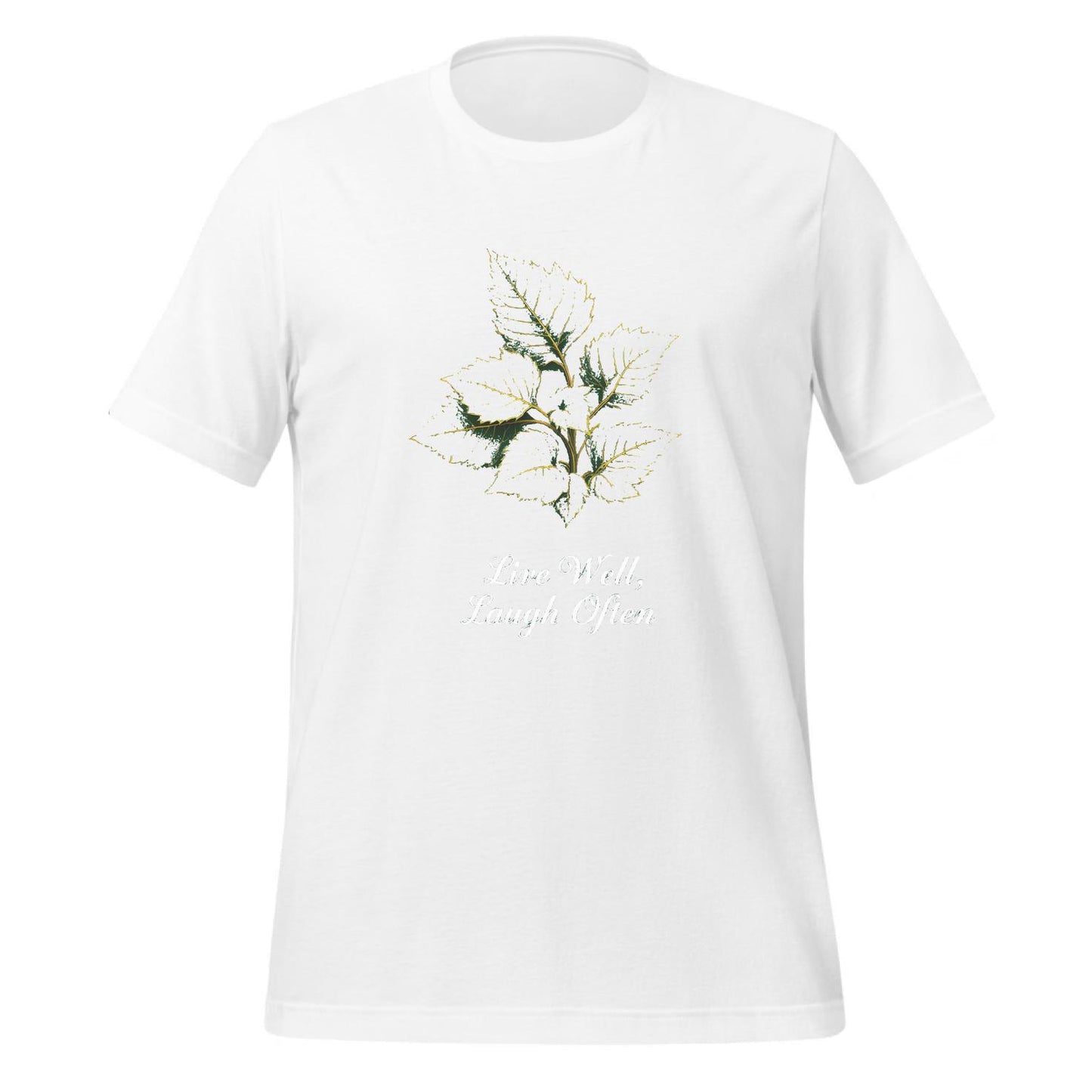 typography design - t-shirt - nature inspired decor