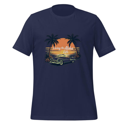 tropical car graphic - t-shirt - vintage