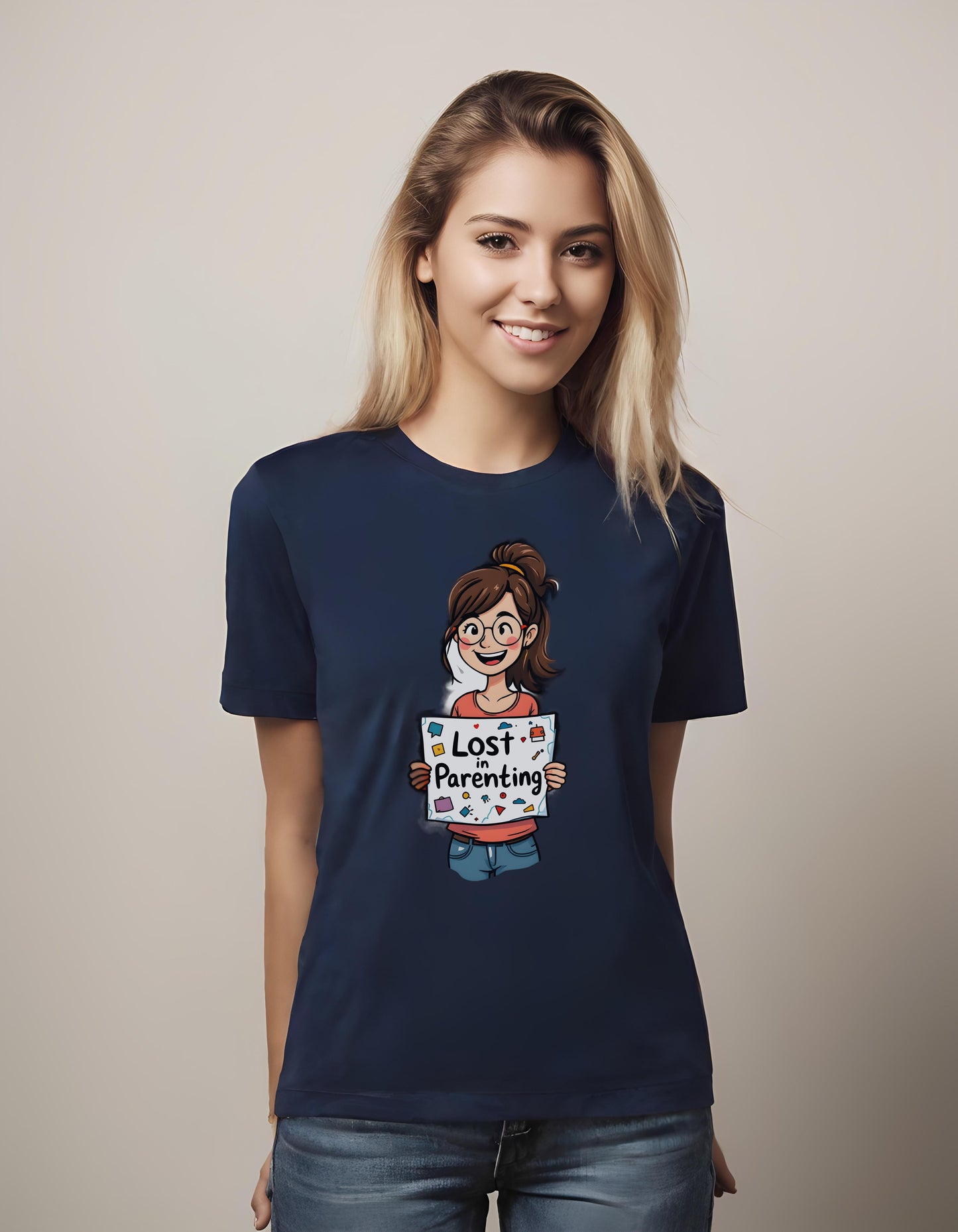 mom - parenting challenges clothing - t-shirt