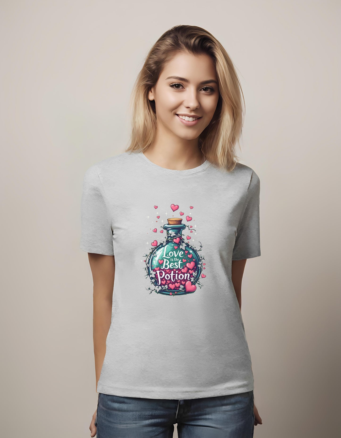 playful illustration - illustrative design - t-shirt - love design