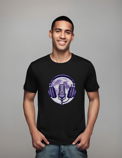 moon - full moon illustration - t-shirt - night sky shirt