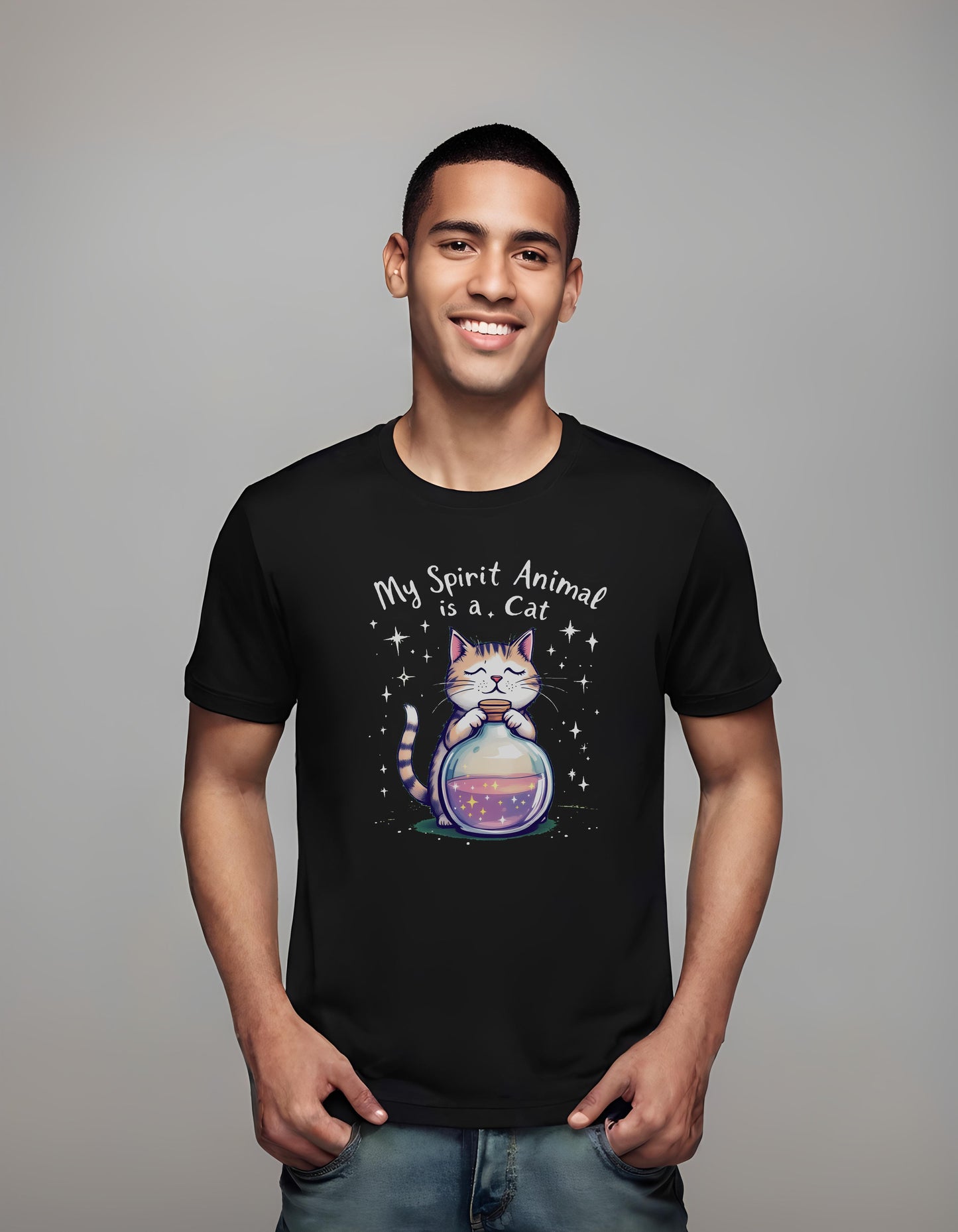 t-shirt - feline spirit shirt - kids