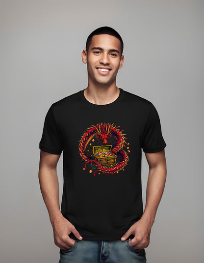 bold illustrative design - t-shirt - fantasy themed gifts - role players