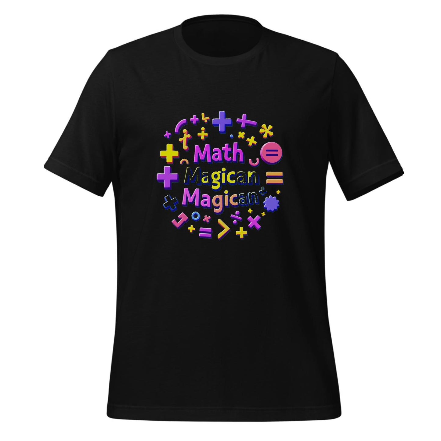 whimsical math fashion - t-shirt - math enthusiast tee - educators