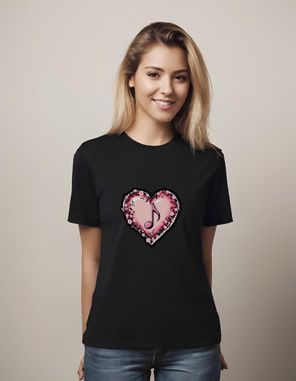 creative apparel - t-shirt - romantics - heart