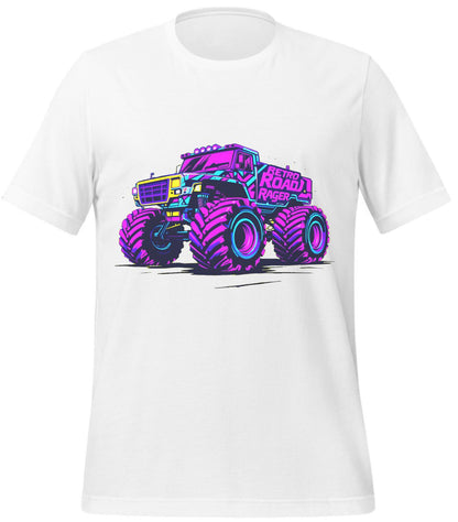 80s enthusiasts - monster truck culture - white - t-shirt