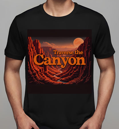 hikers - t-shirt - black - travel promotion materials