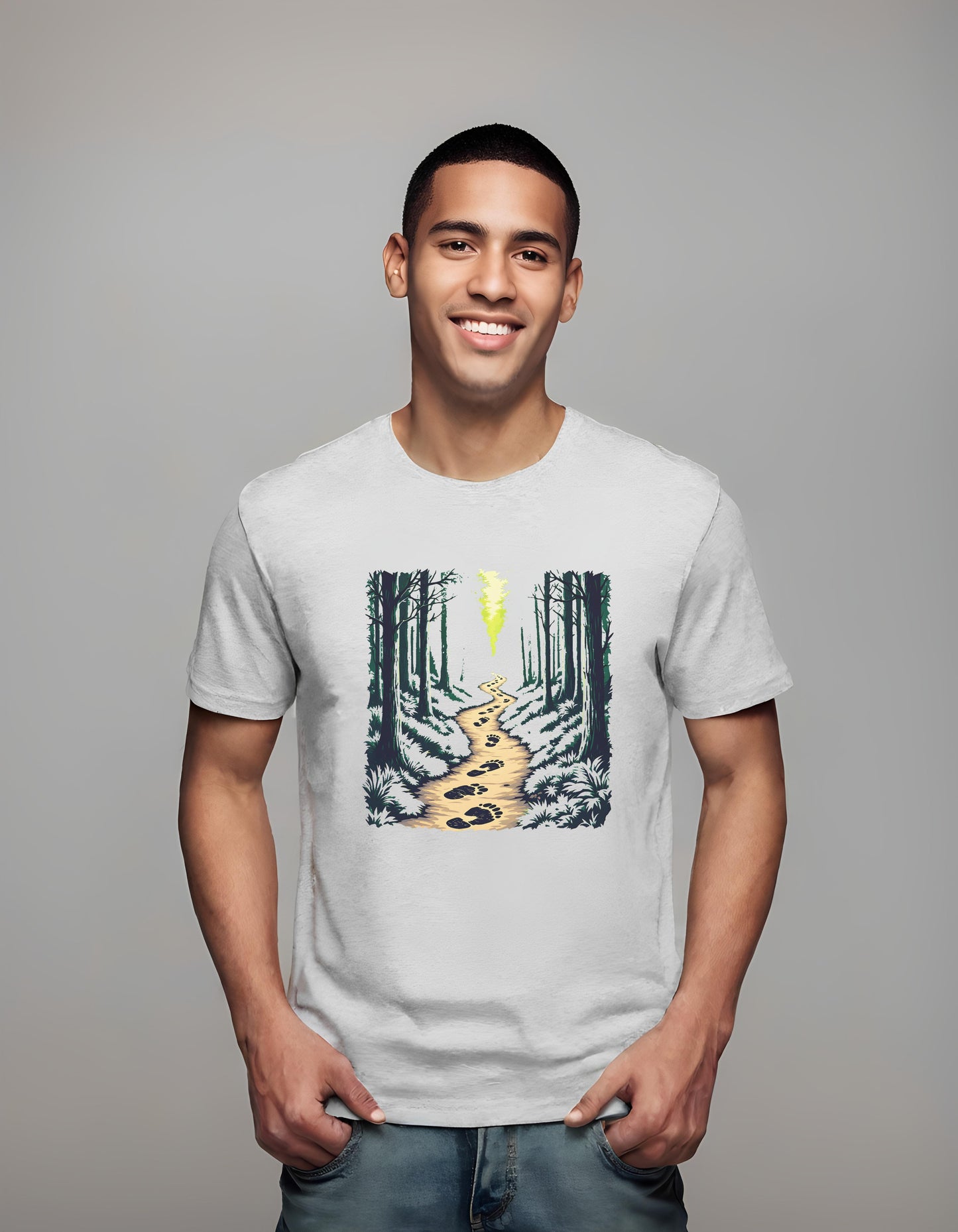 t-shirt - outdoors - nature conservation prints - eye-catching forest design