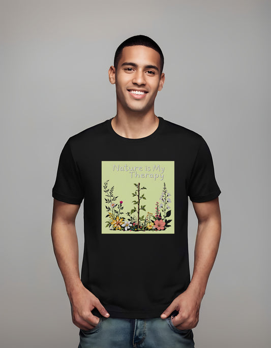 whimsical illustration - t-shirt - nature quote