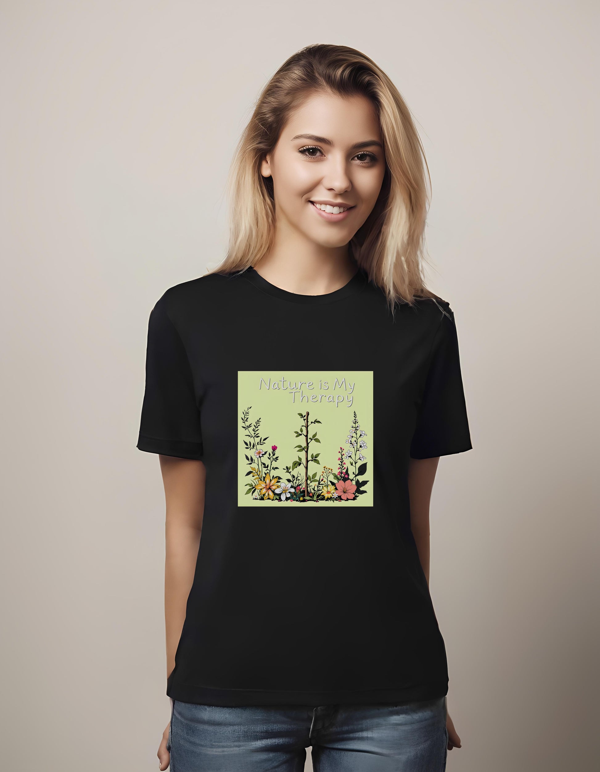 resilience - harmony with nature - t-shirt - whimsical illustration