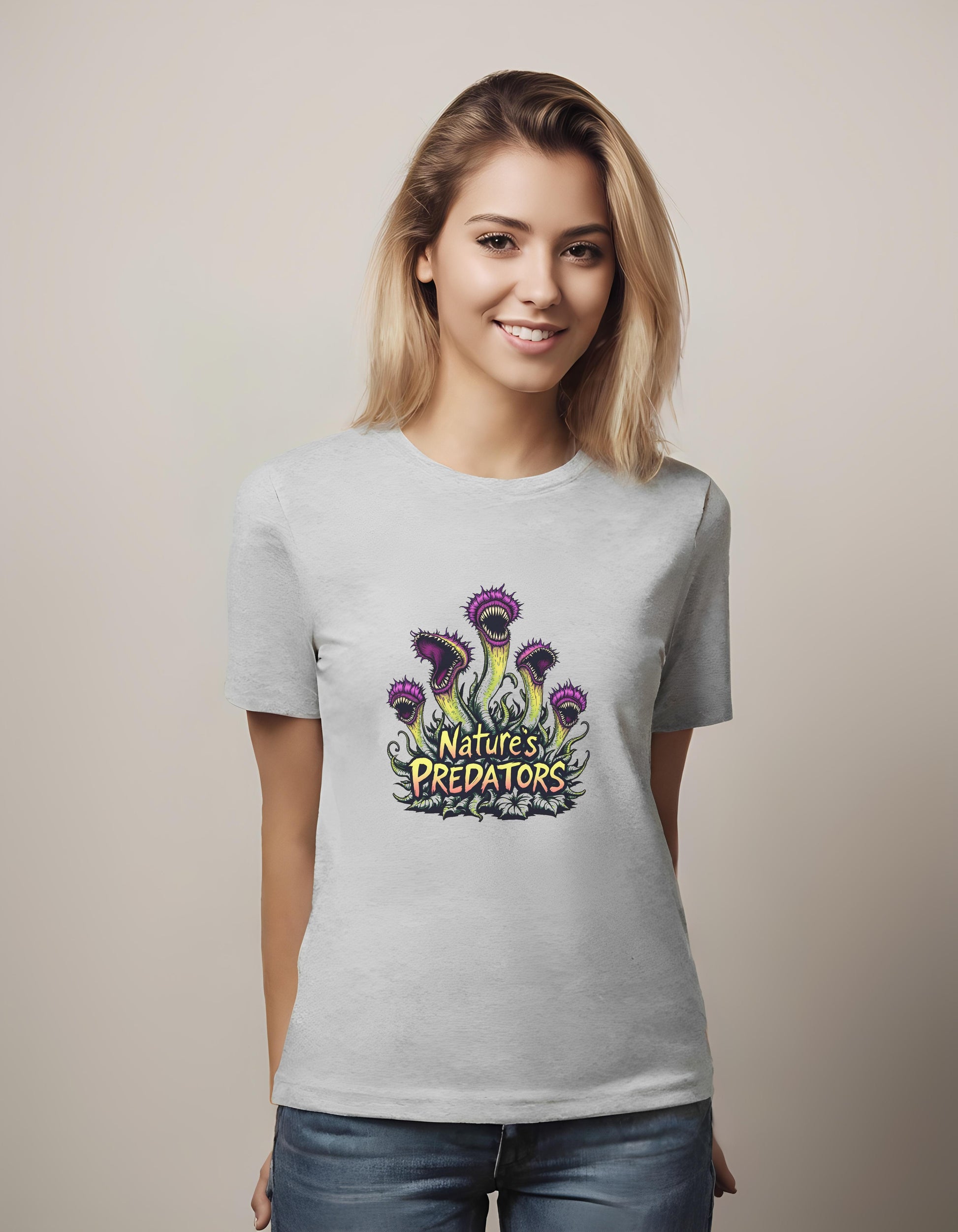 halloween plant decor - eco - vibrancy - t-shirt