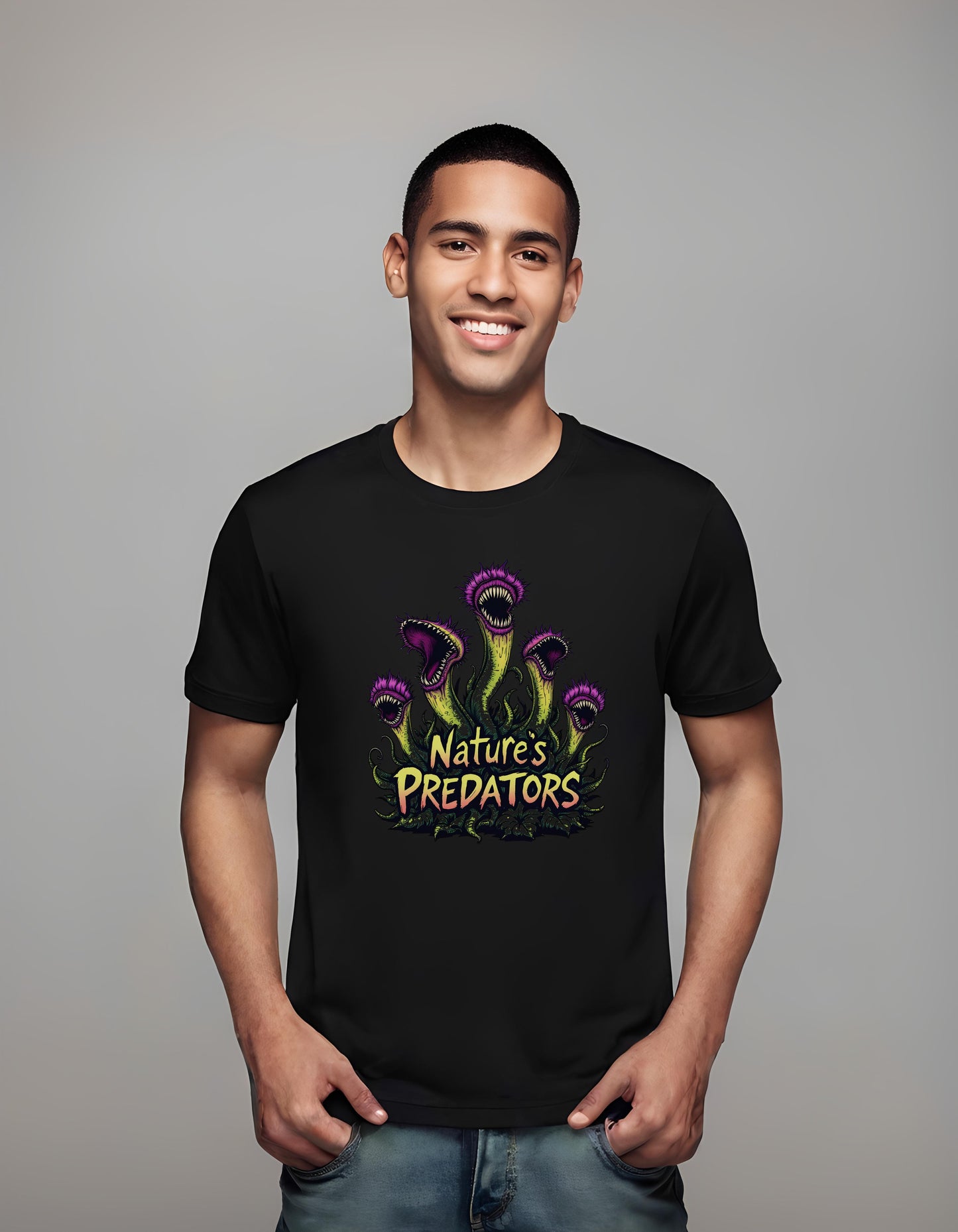 t-shirt - education - women - bold plant illustration