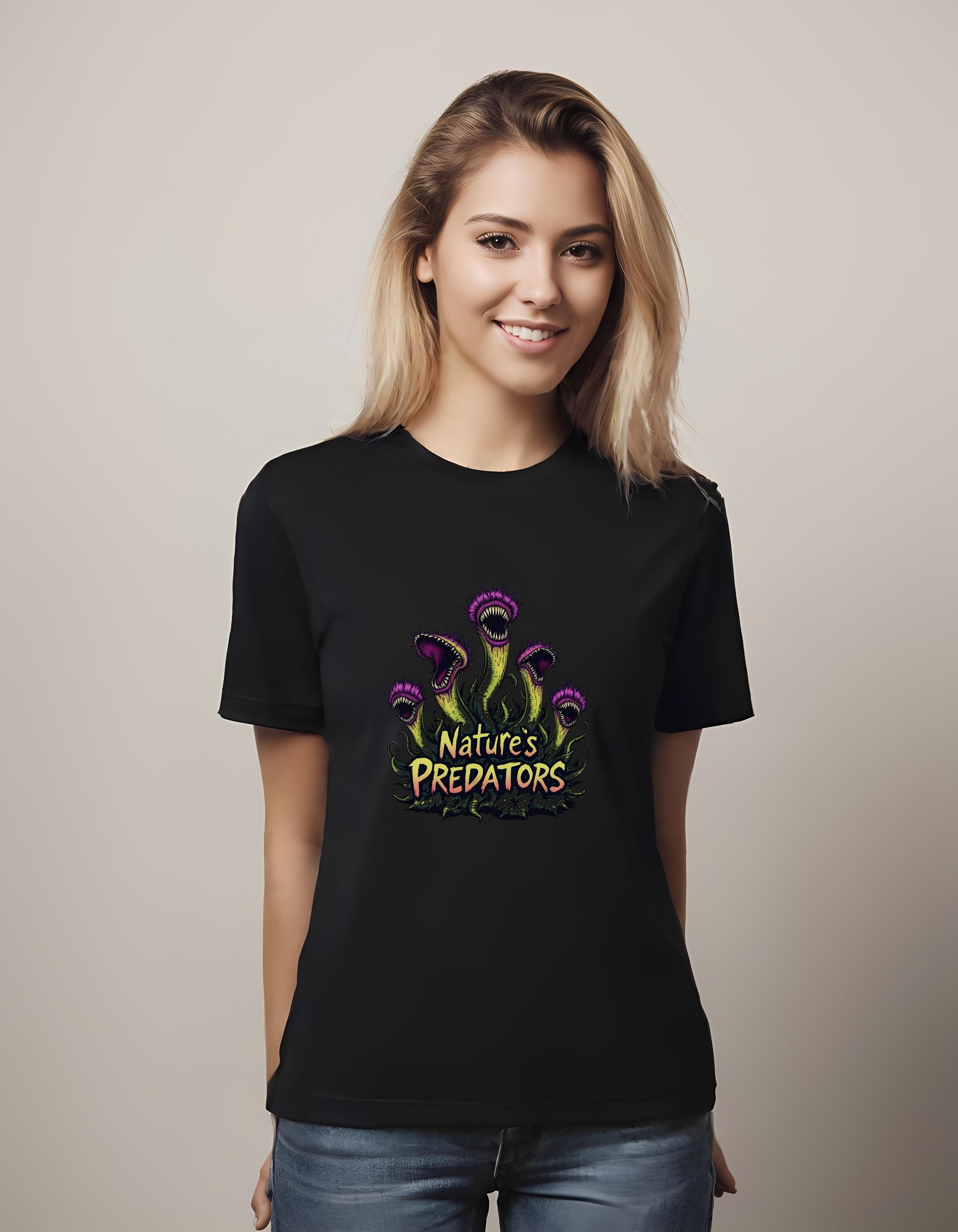 educators - horror plant artwork - t-shirt