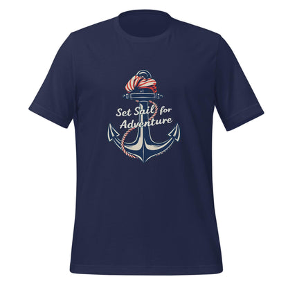 adventure - t-shirt - modern nautical style - maritime merchandise