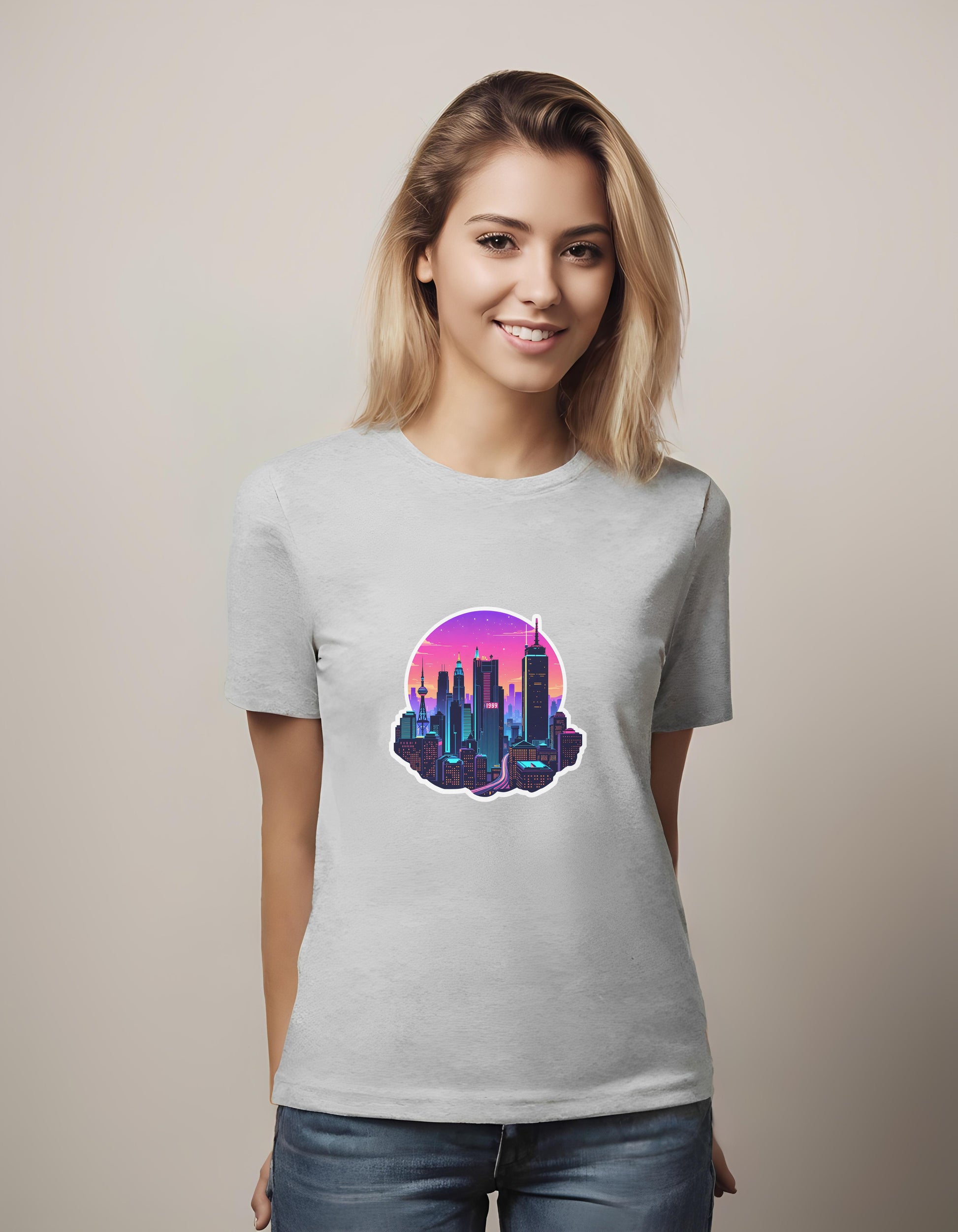 creative t-shirt design - futuristic design