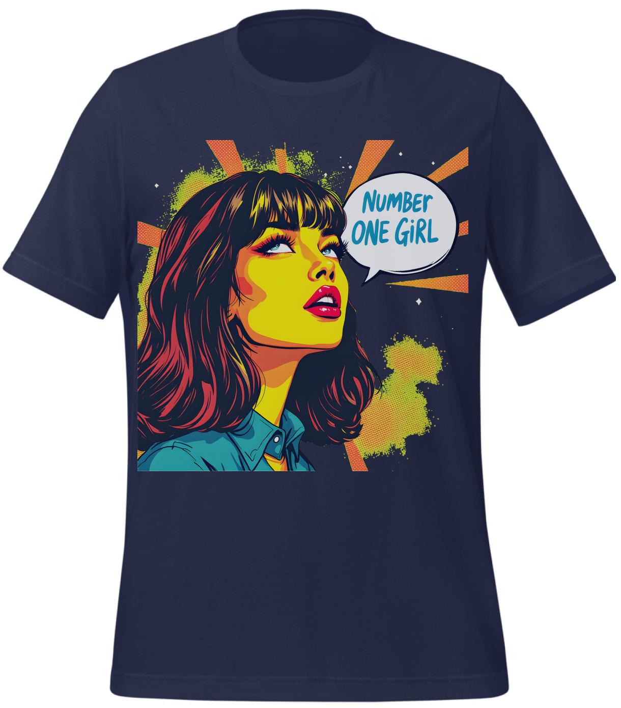 navy - movement enthusiasts - t-shirt - pop art fans