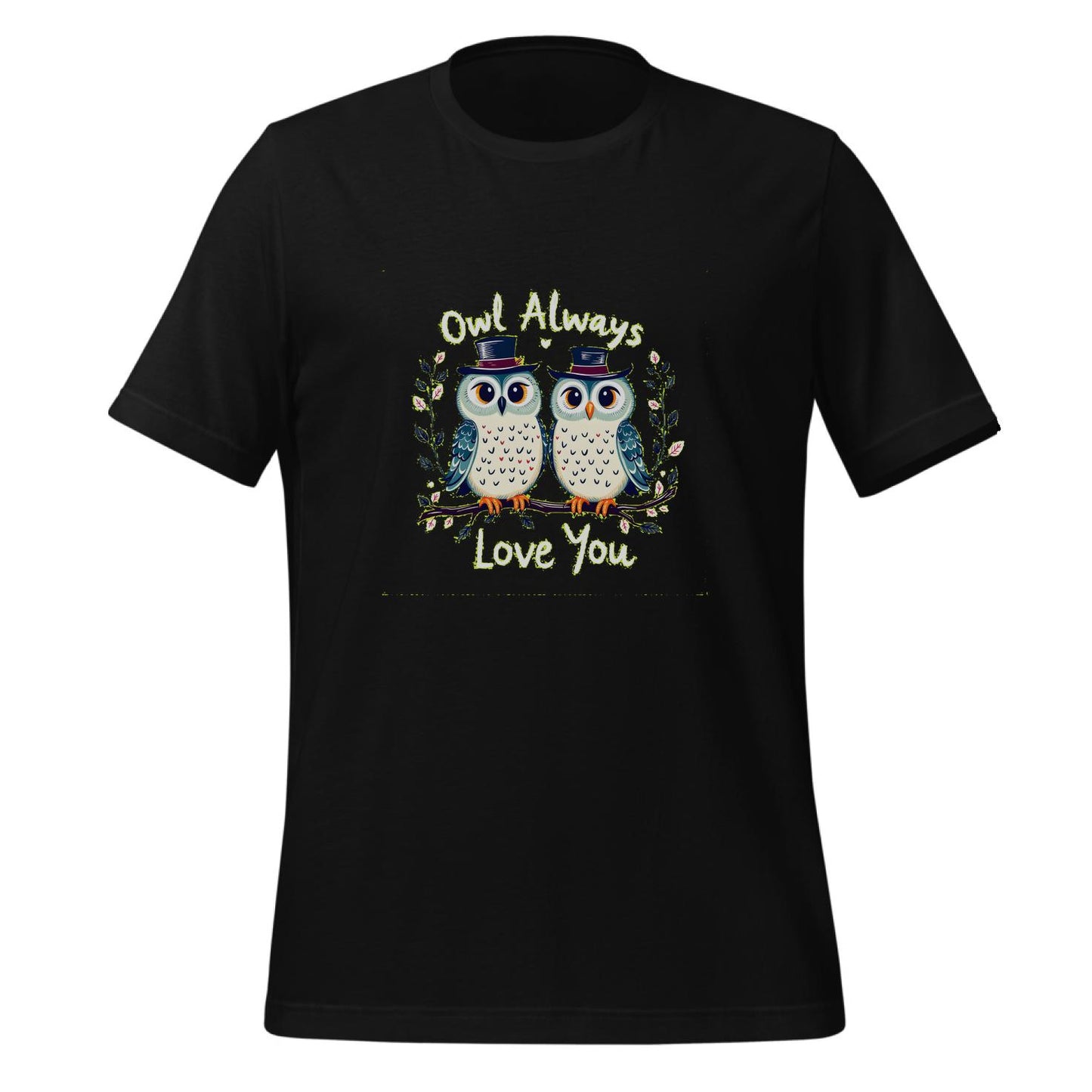 whimsical shirt - t-shirt - owl - couples