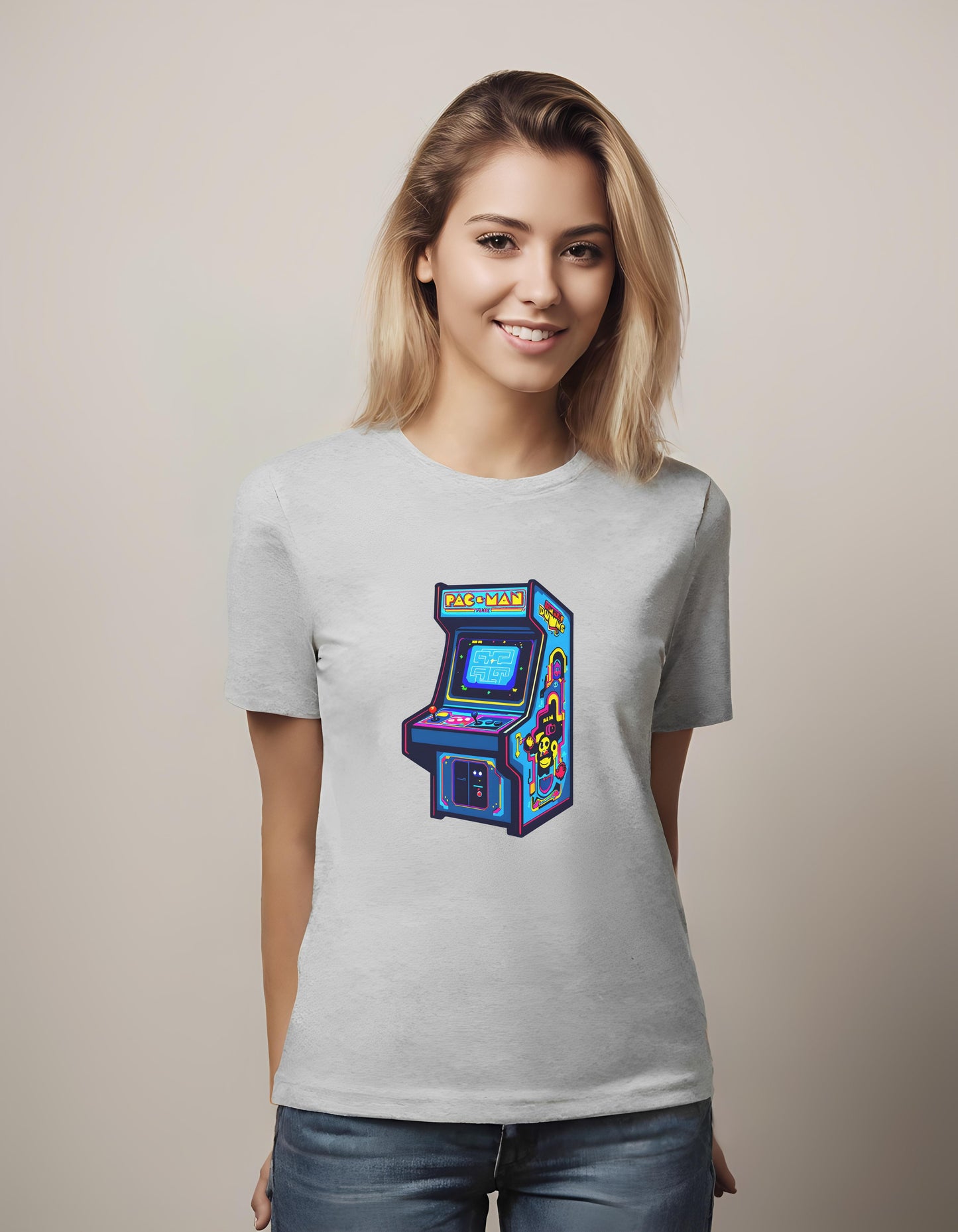 Pac-Man Arcade Revival | Classic T-Shirt (Unisex) T-Shirt - arcade cabinet, cabinet, classic game enthusiasts