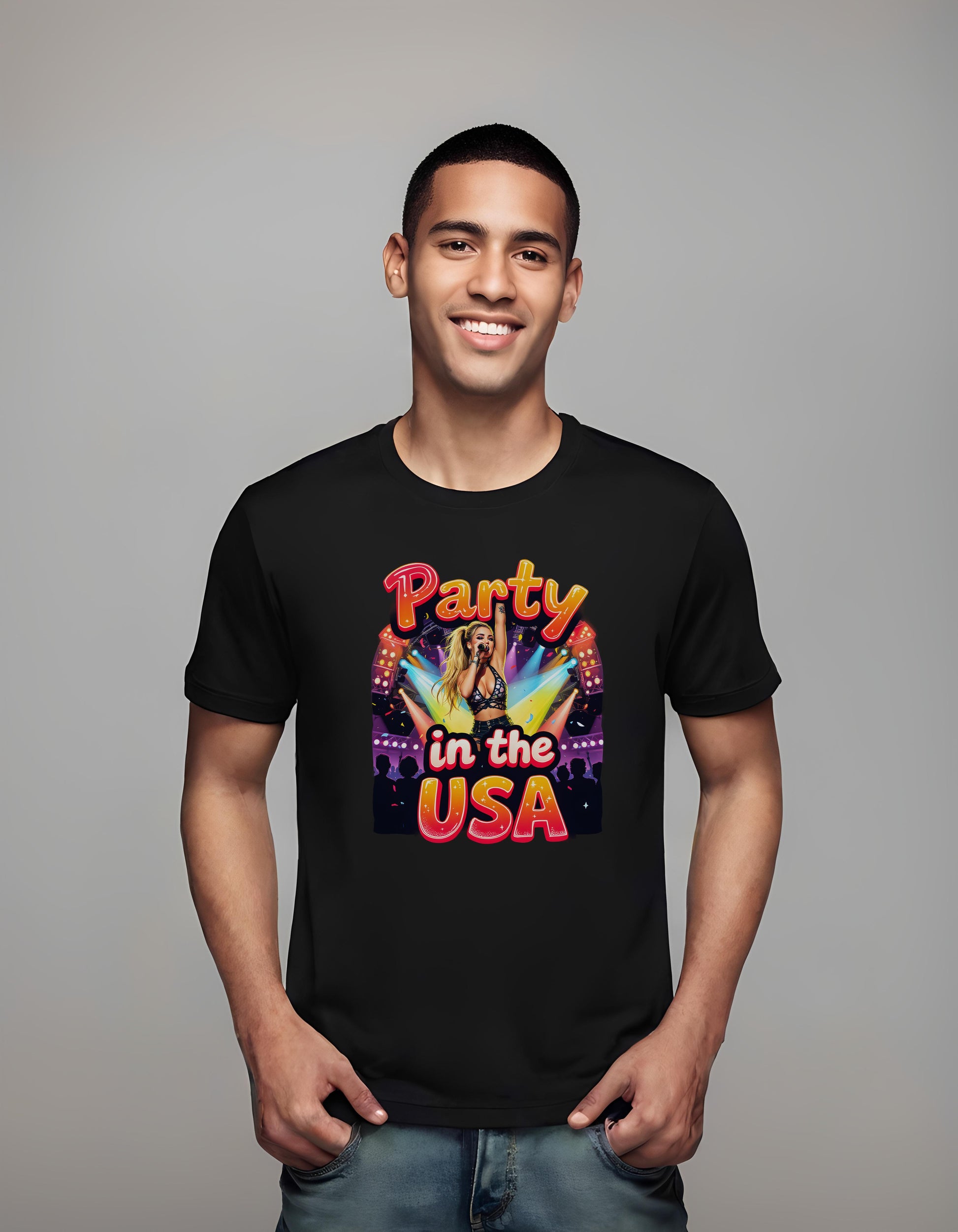 party in the usa shirt - t-shirt - concert clothing - family