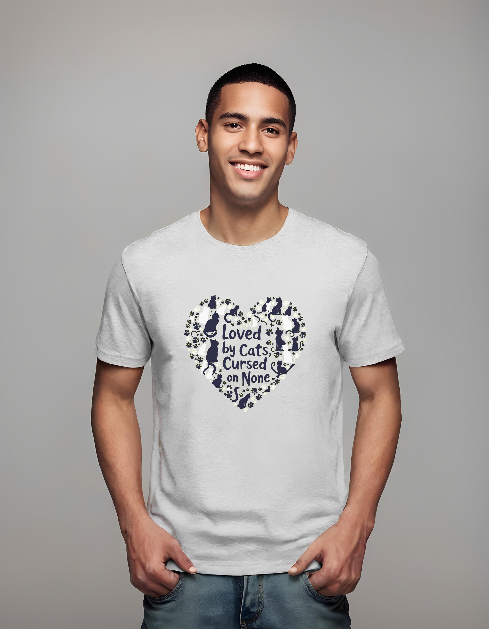 cat lover gift - t-shirt - for_men - fun