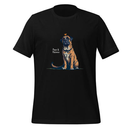 dog lovers - animal enthusiasts - paws & patience - t-shirt