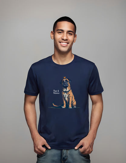 dog illustration - t-shirt - dog training theme