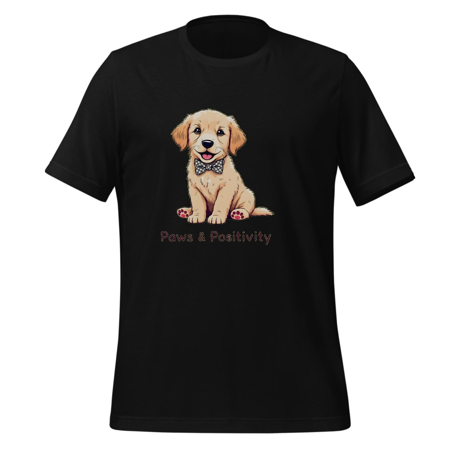 stylish bowtie puppy - men - t-shirt