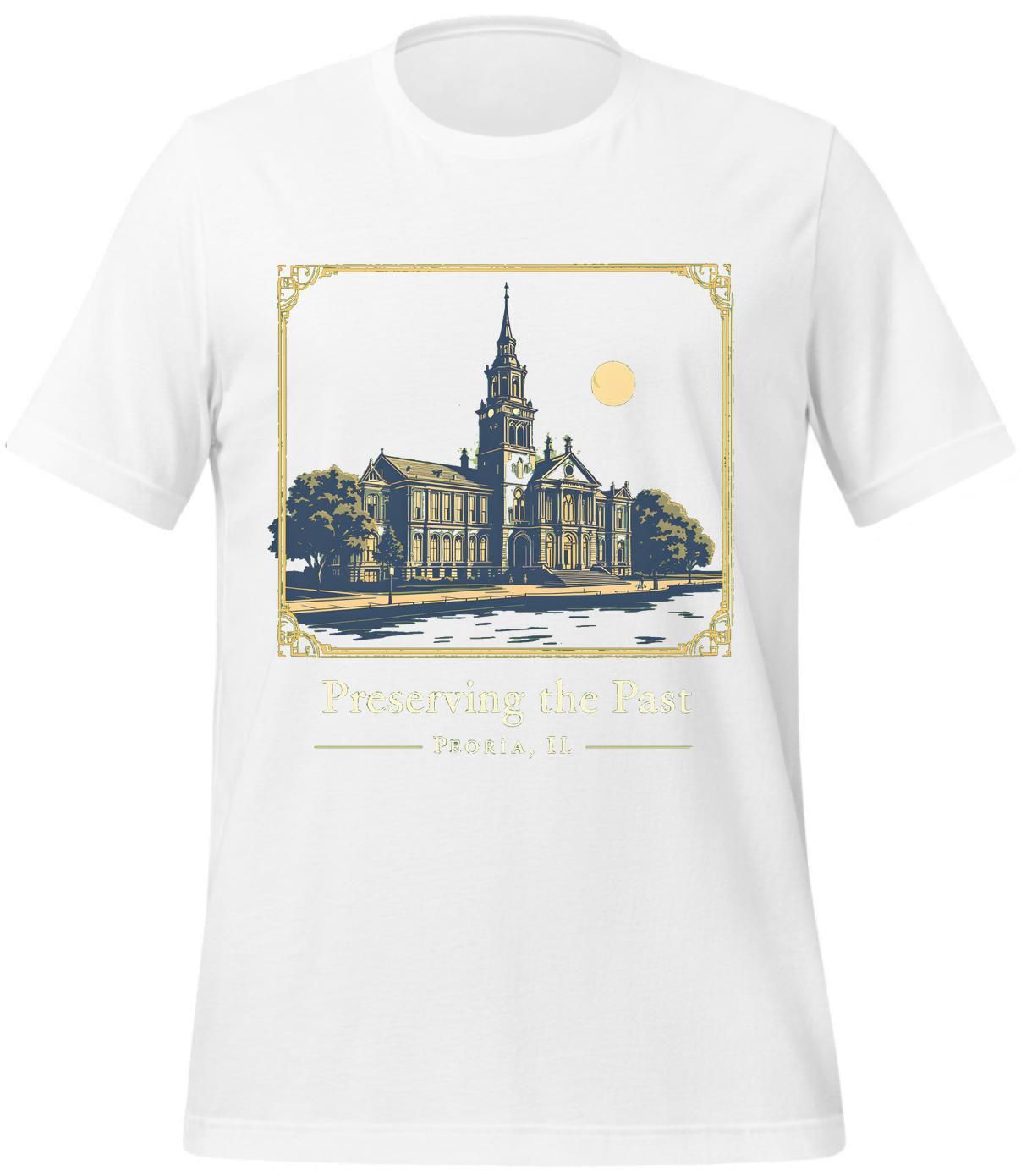 t-shirt - students of architecture - historical - white - architecture