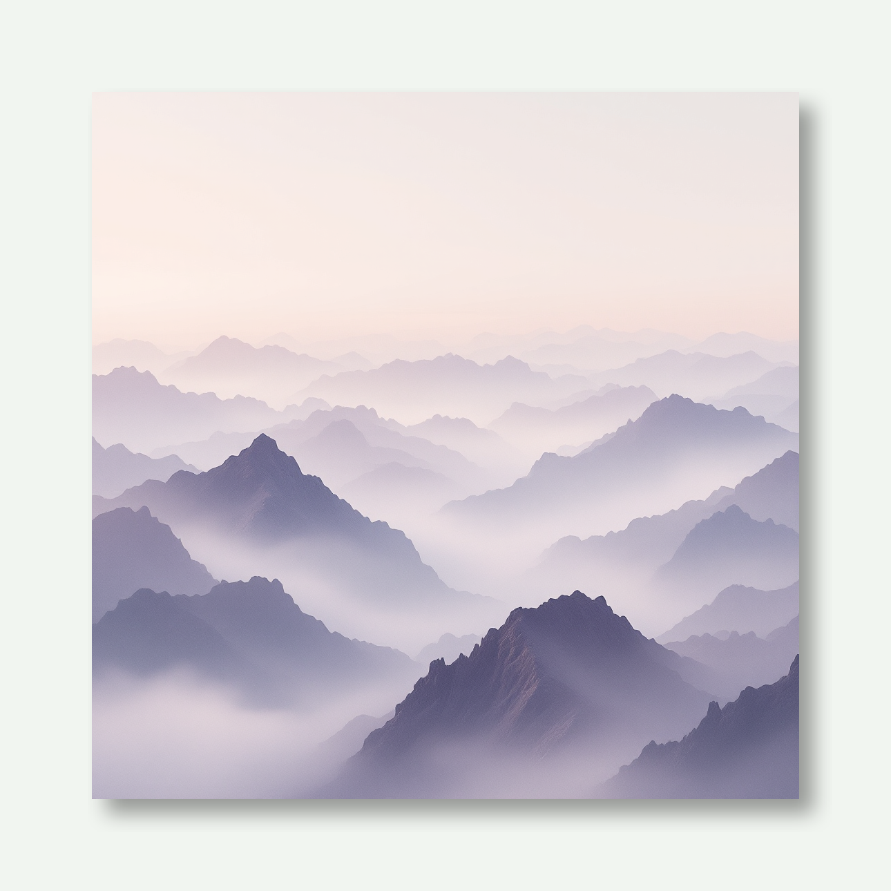 Tranquil Misty Mountain Escape