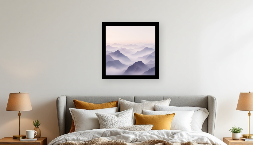 Tranquil Misty Mountain Escape - Room View