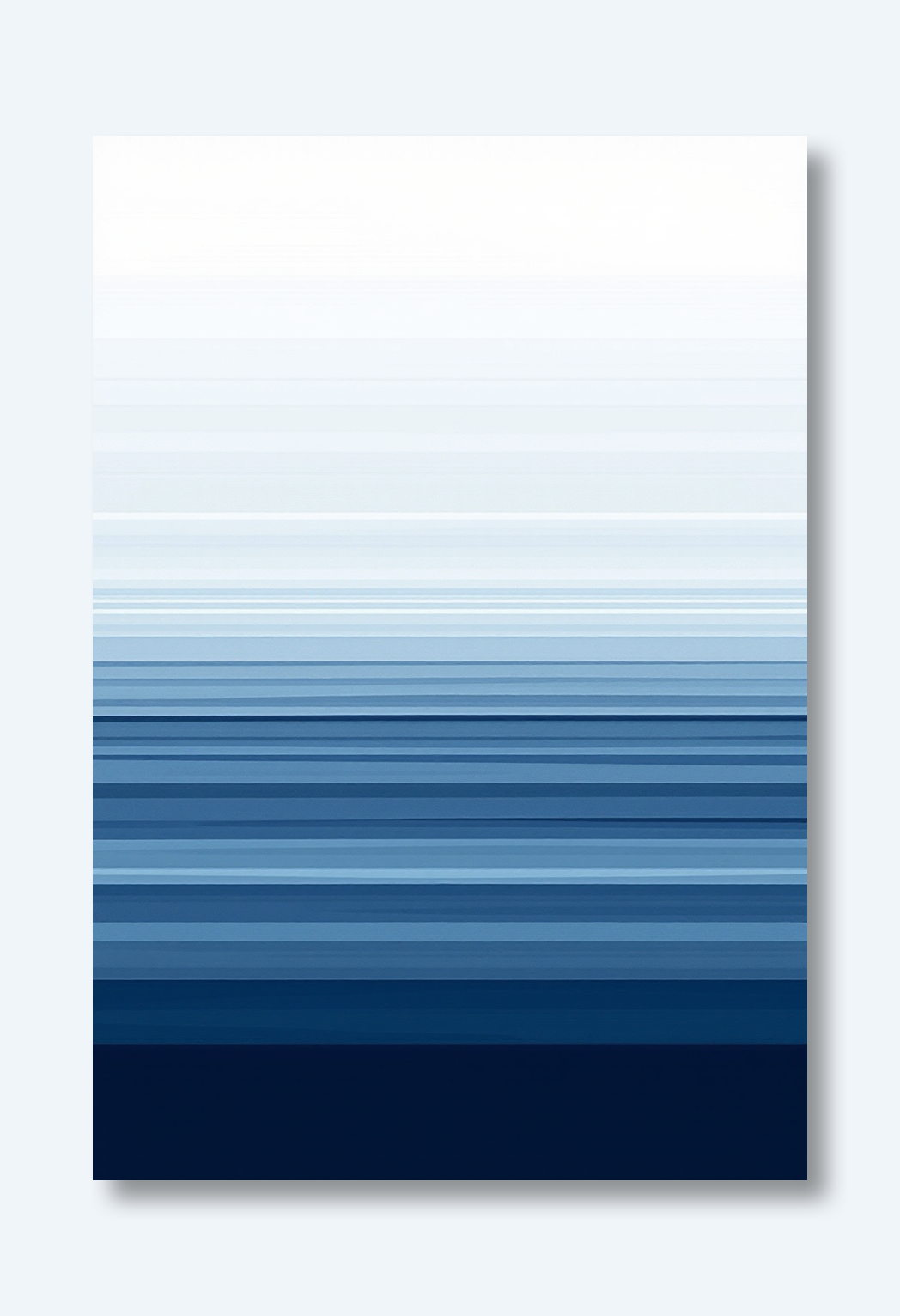 Serene Horizon Waterscape Art