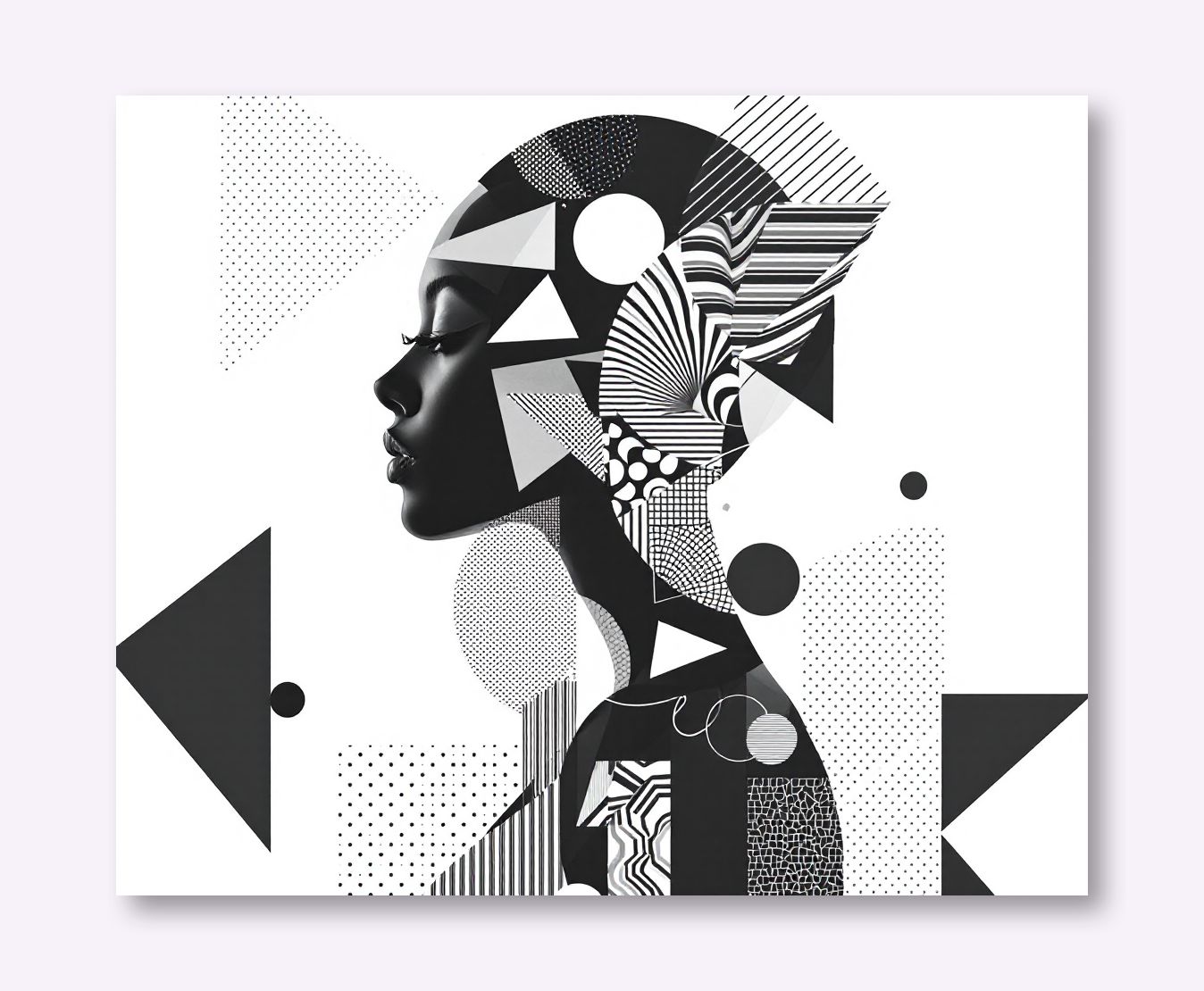 Sophisticated Silhouette Harmony Wall Art