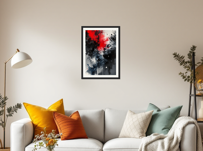 Dynamic Soul of Rock Wall Art - Framed Art Print View