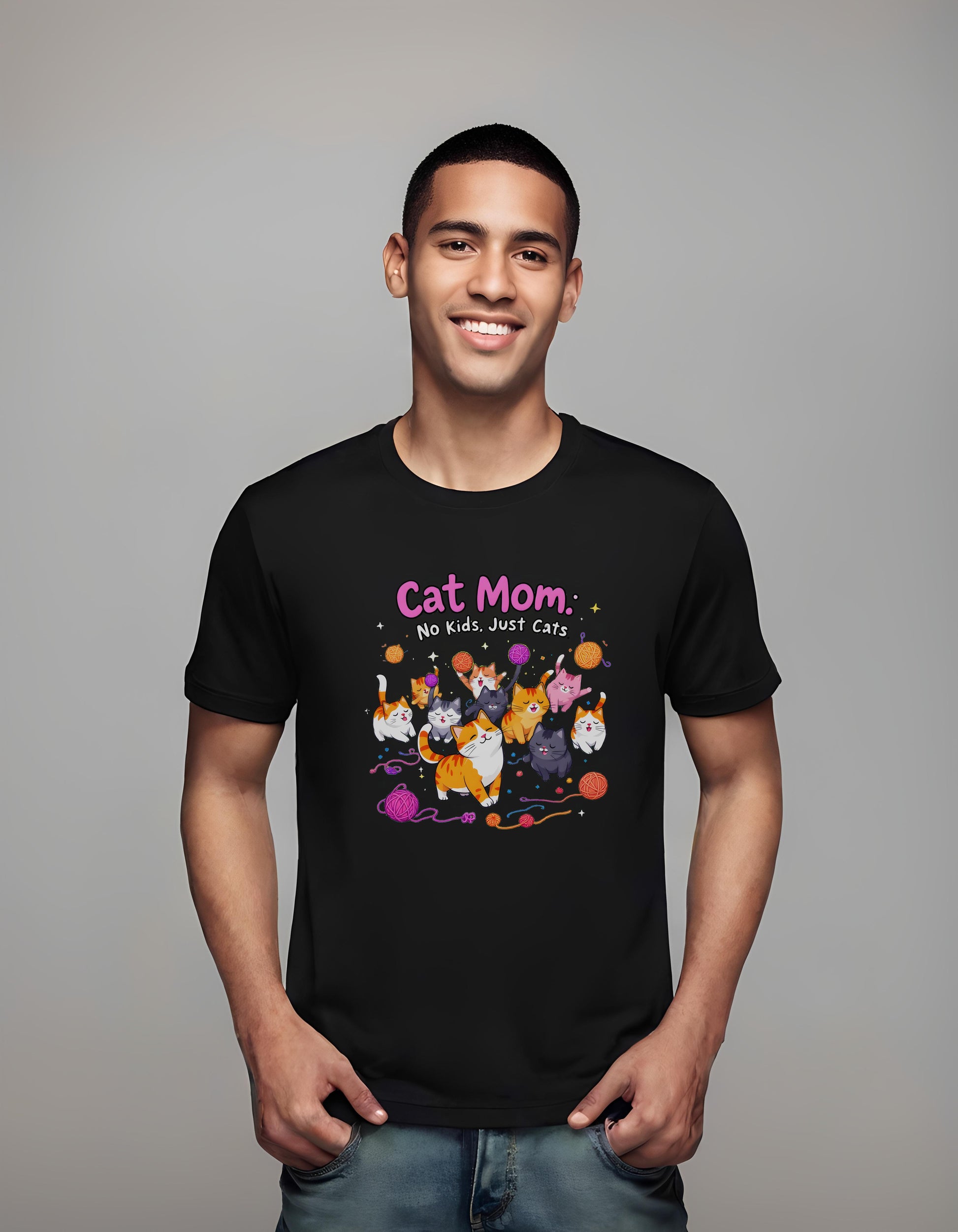 casual outings - t-shirt - casual cat clothing - lifestyle