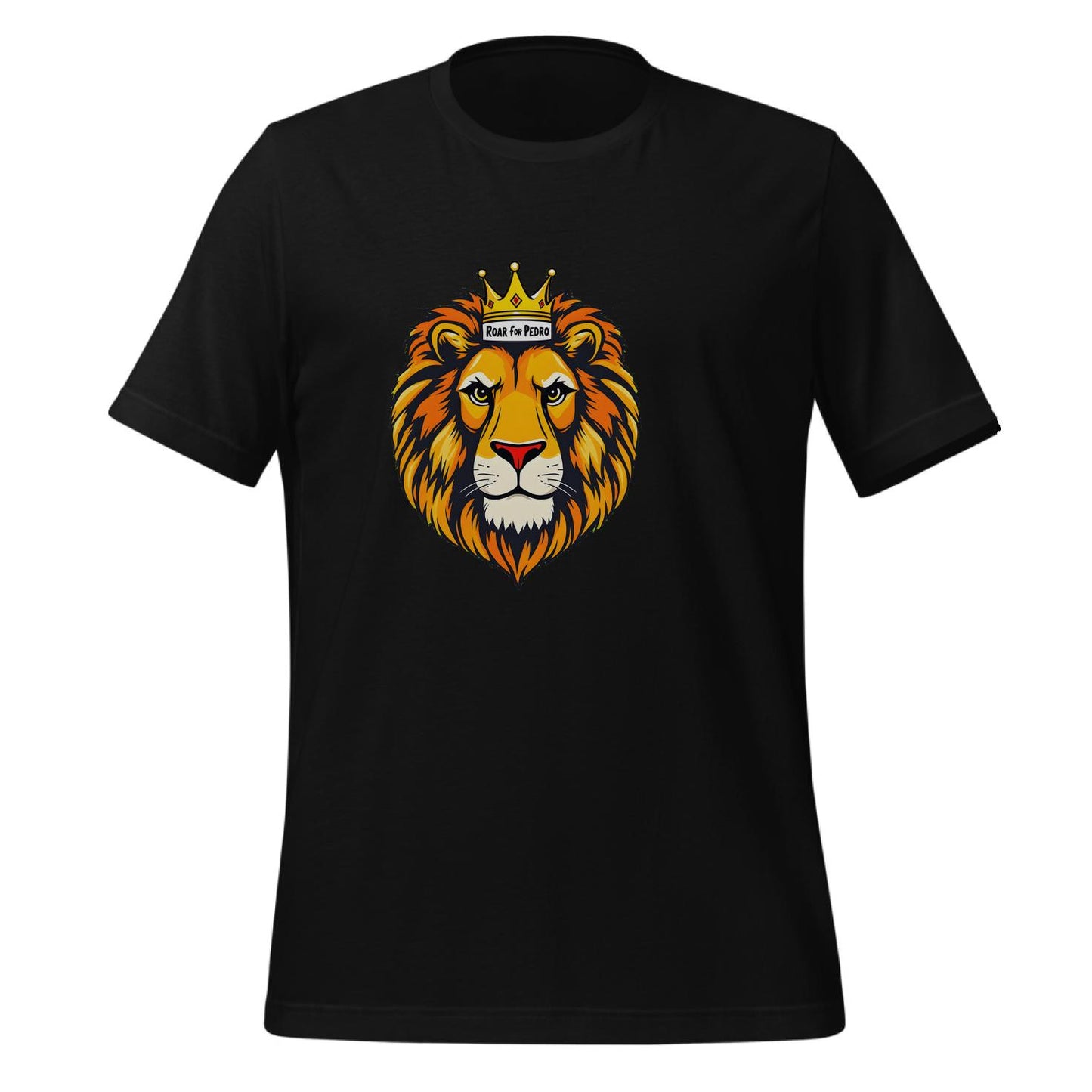 t-shirt - confidence - lion with crown