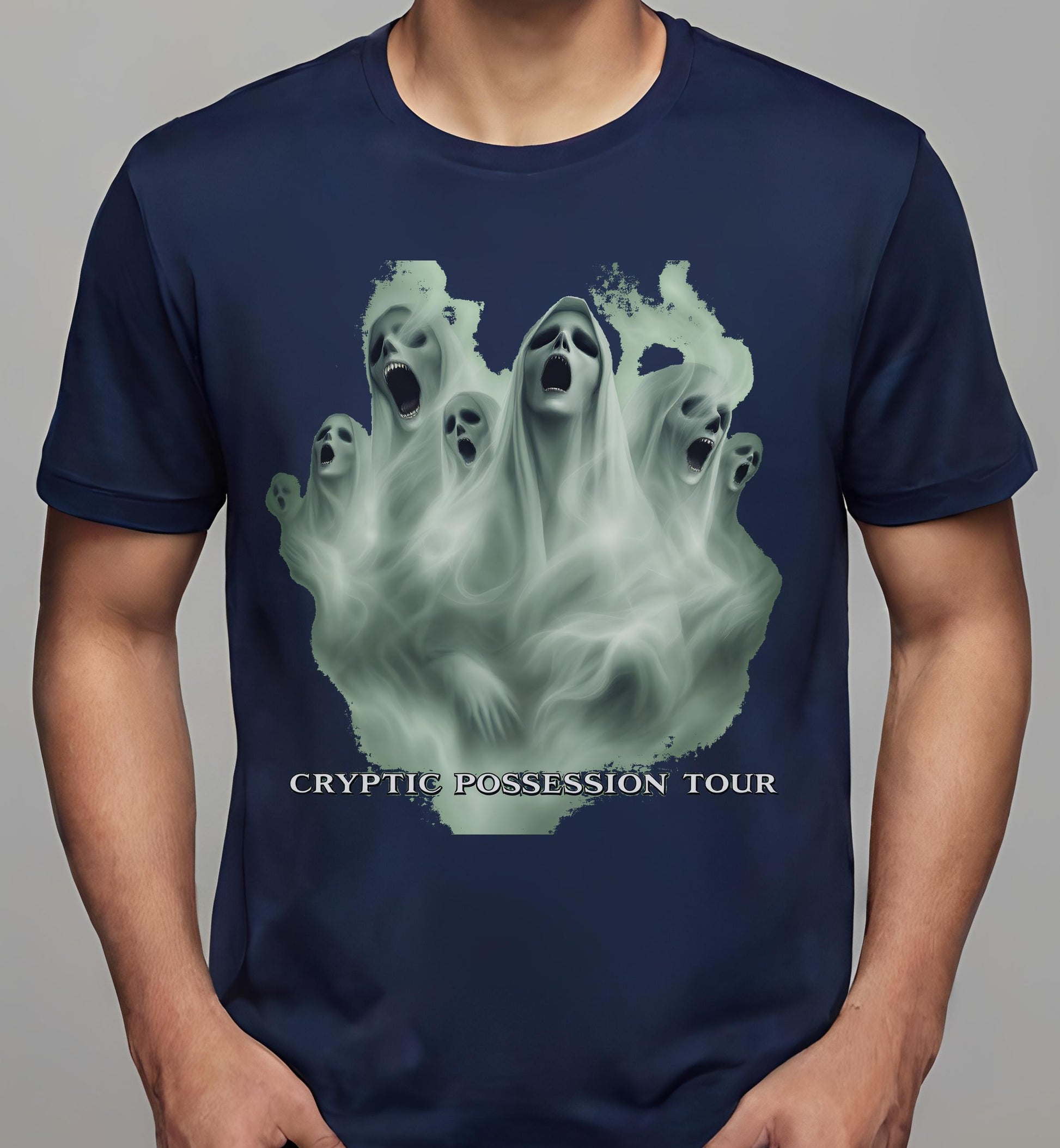 t-shirt - theater lovers - theatrical artwork - navy