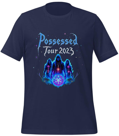 music - t-shirt - navy - enchanting aesthetic - occult scholars