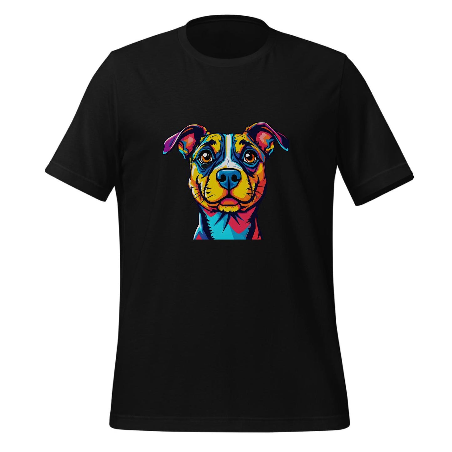 popart - dog illustration - t-shirt - men