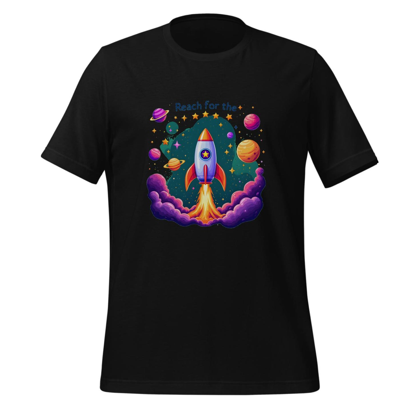 unique gift idea - t-shirt - rocket illustration