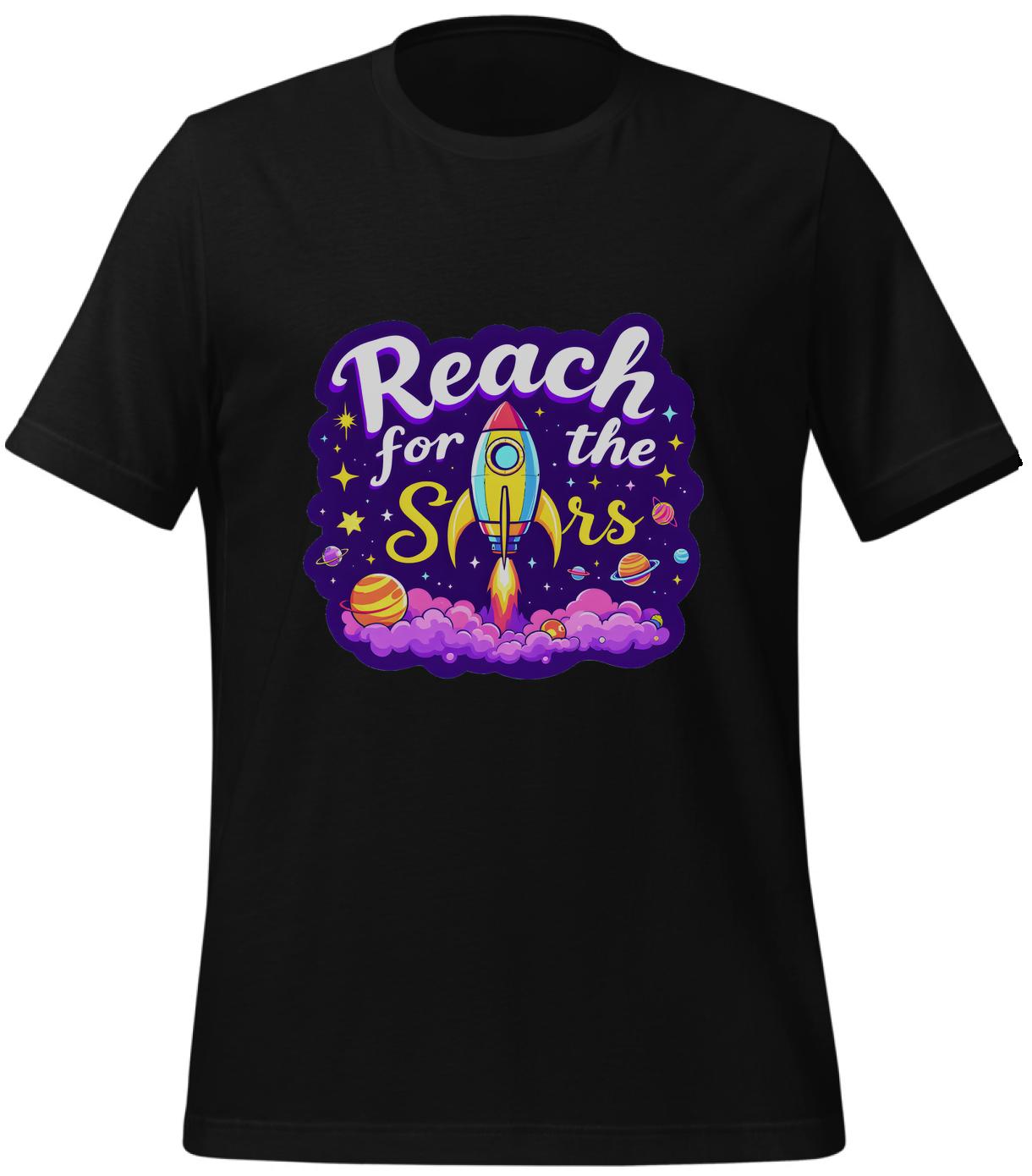 dream exploration - black - space adventure - t-shirt