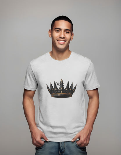 t-shirt - for_unisex - powerful symbol - crown design