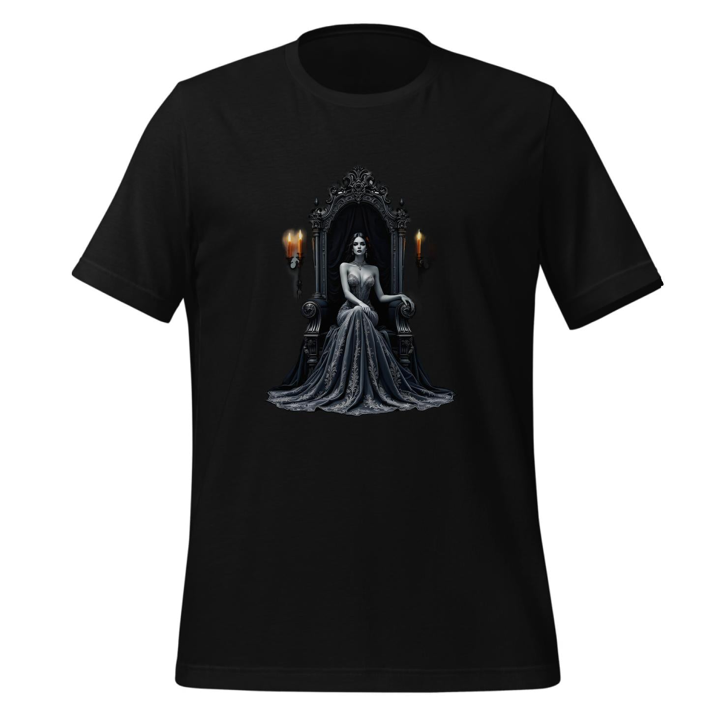 mysterious woman - expression - t-shirt