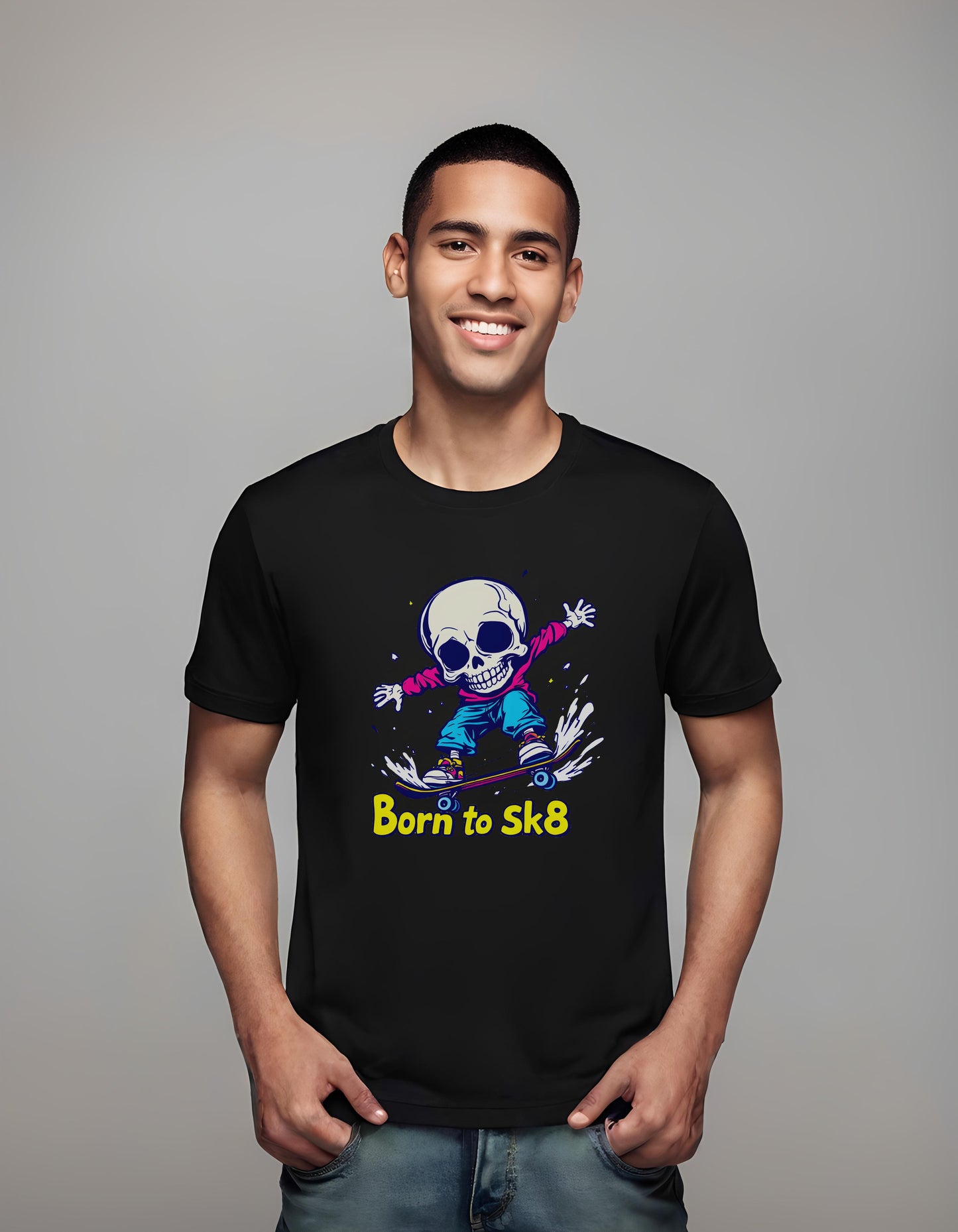 skull graphic - graphic t-shirts - retro