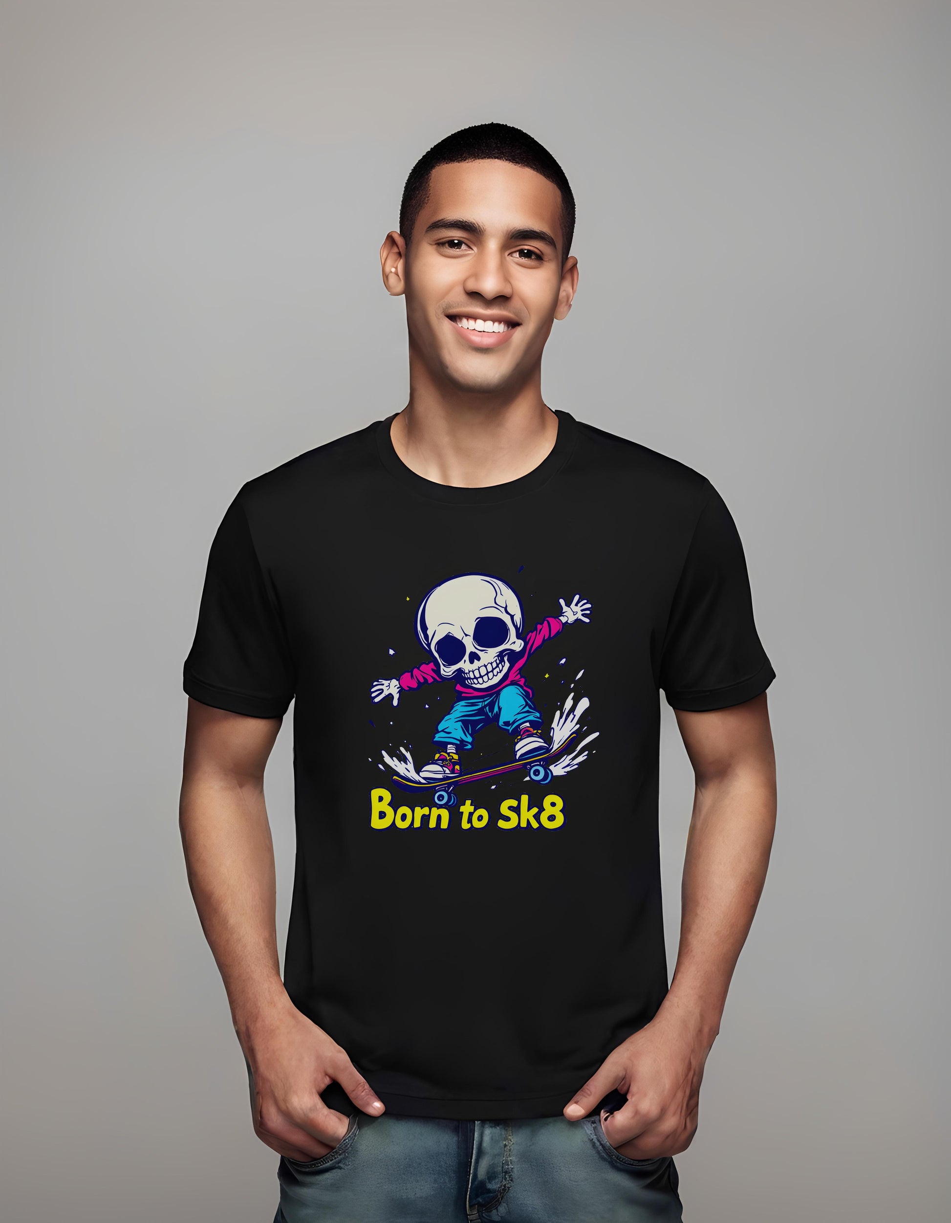 skull graphic - graphic t-shirts - retro