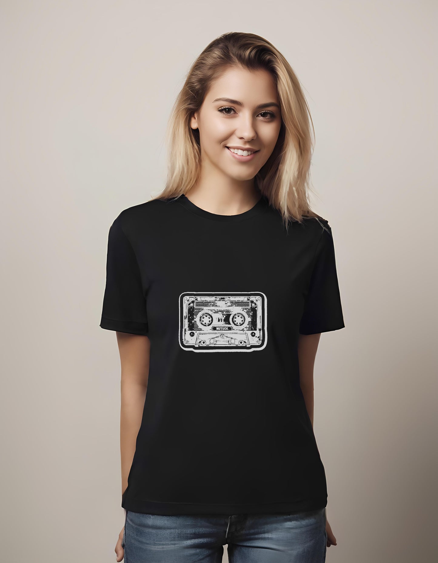 nostalgic gift ideas - t-shirt - high-quality cotton shirt - cassette tape design