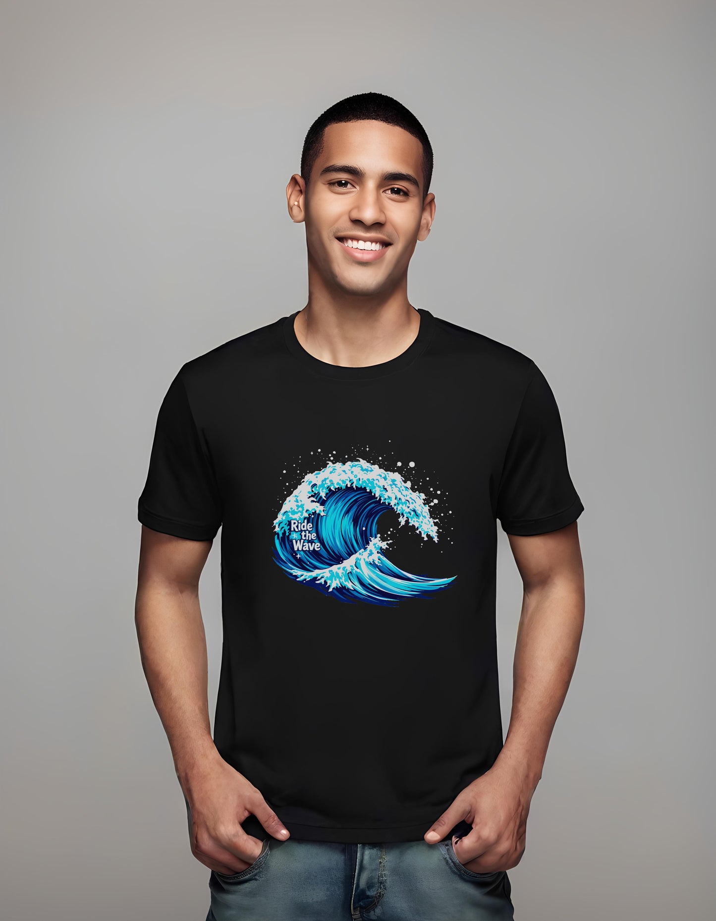 dynamic coastal design - t-shirt