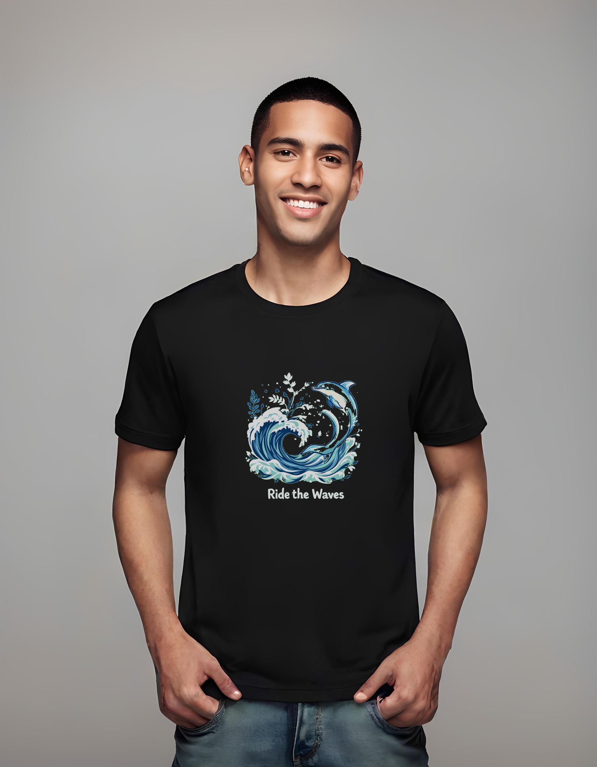 casual wearers - whimsical ocean art - t-shirt