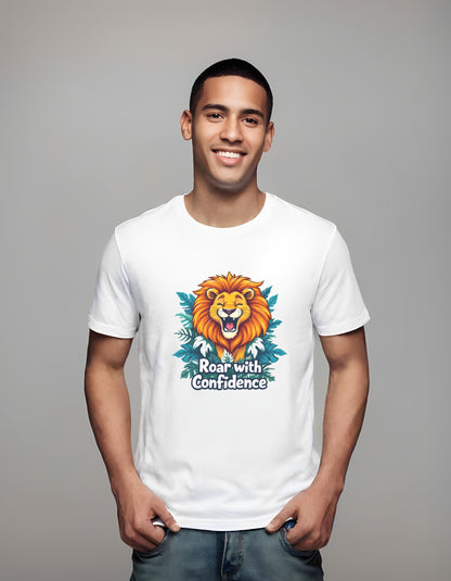 exotic art print - lion - design - t-shirt