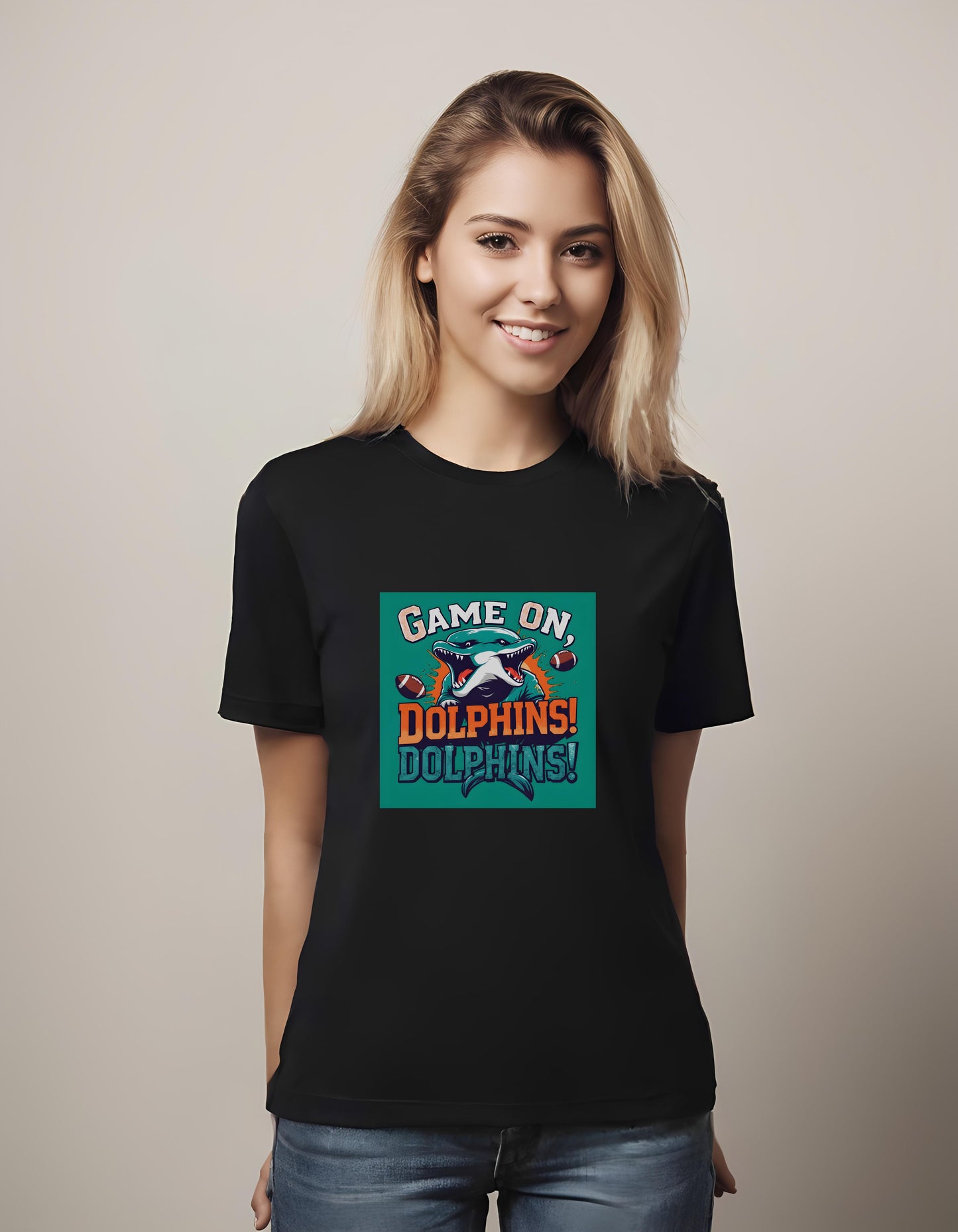 t-shirt - modern sports fashion - miami dolphins merchandise